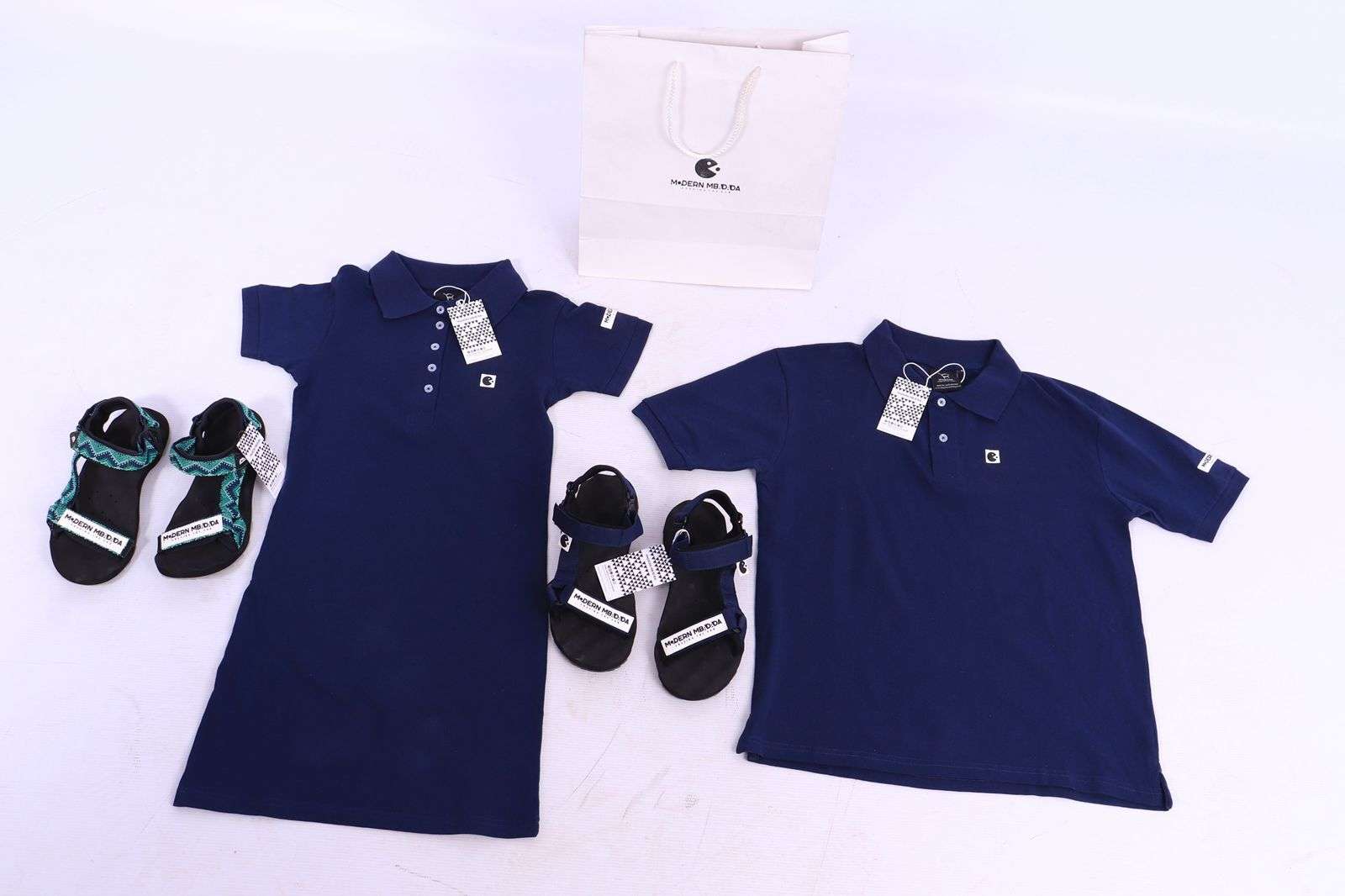 Modern Mbadada Navy Blue Golfer - Image 2