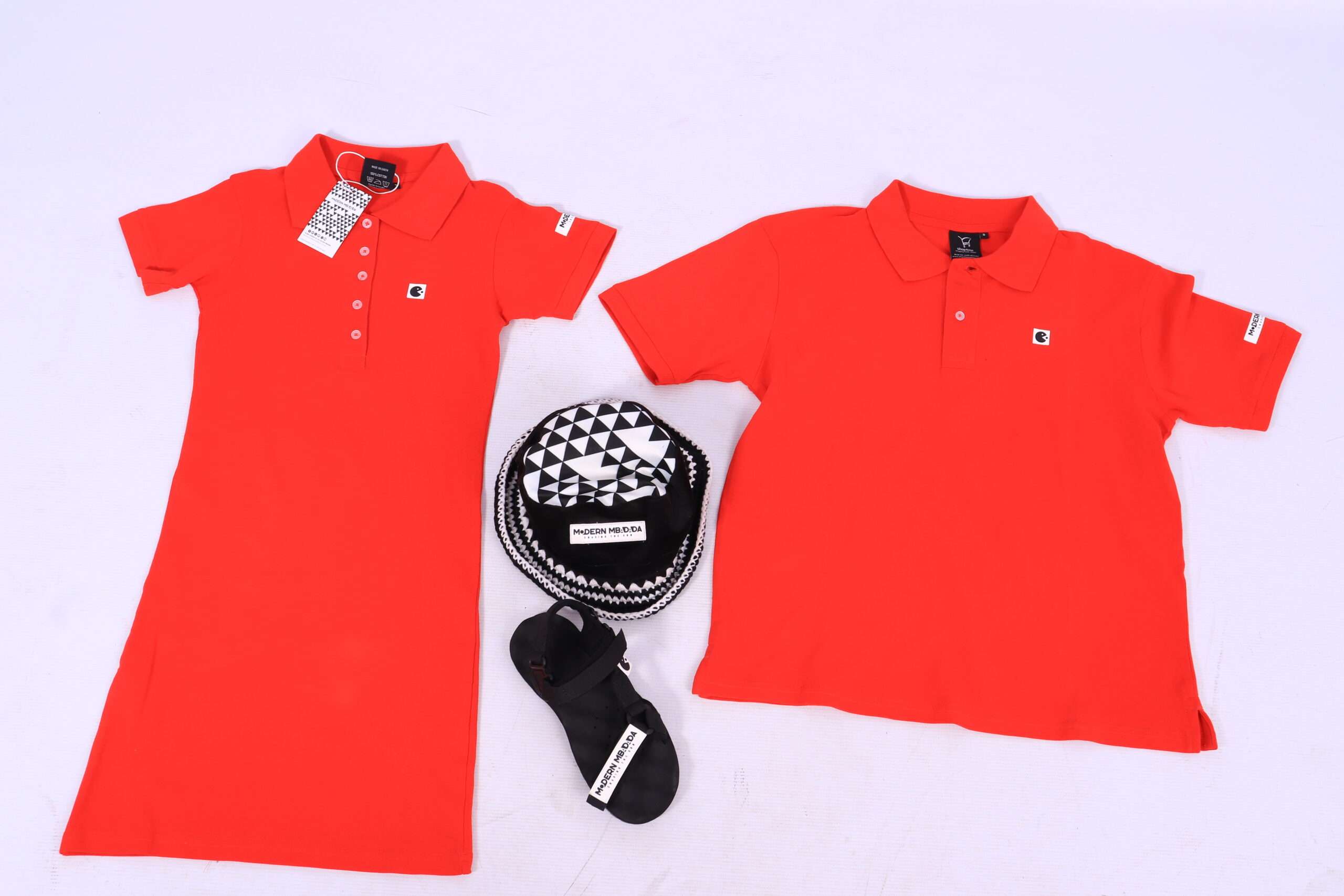 Modern Mbadada Golfer Red - Image 5