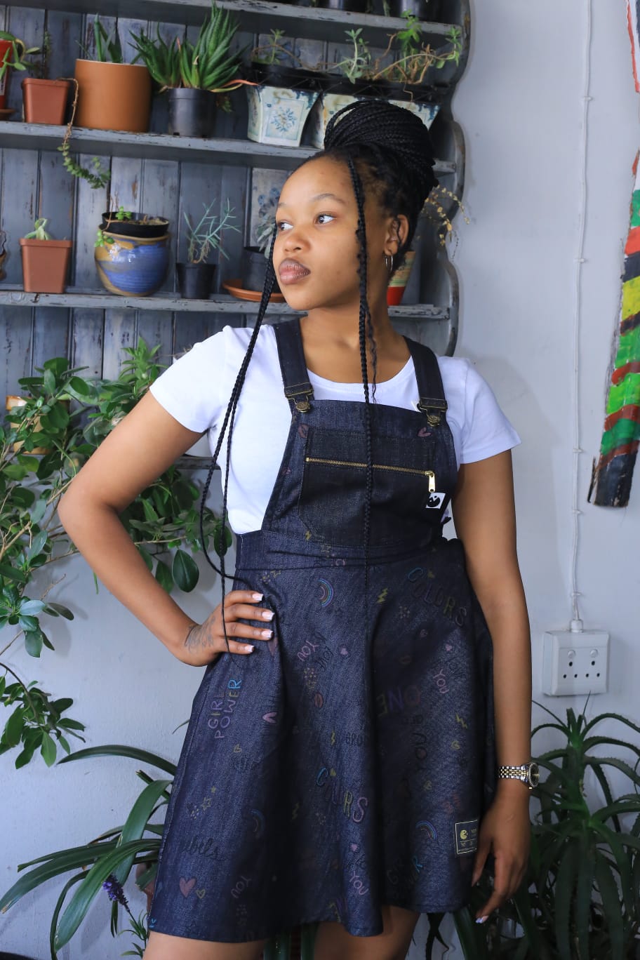 Ladies denim doungaray Girl power LIMITED - Image 9