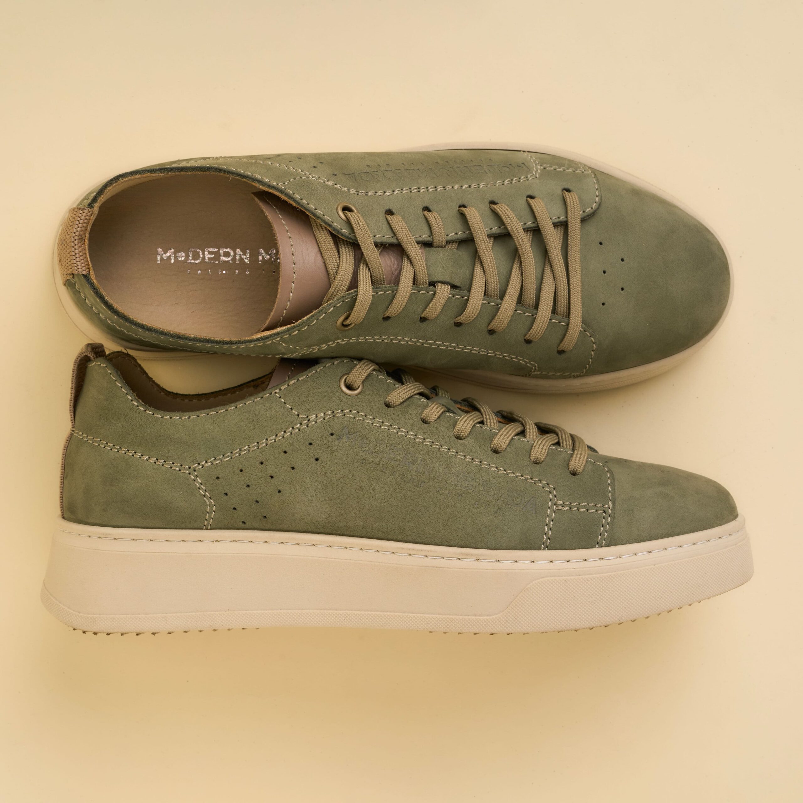 Modern Mbadada "GODUKA"edition Platforms Military Green - Image 4