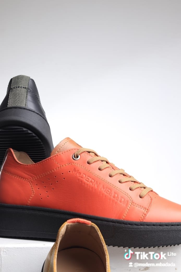 Modern Mbadada Goduka Orange/ Black sole - Image 2